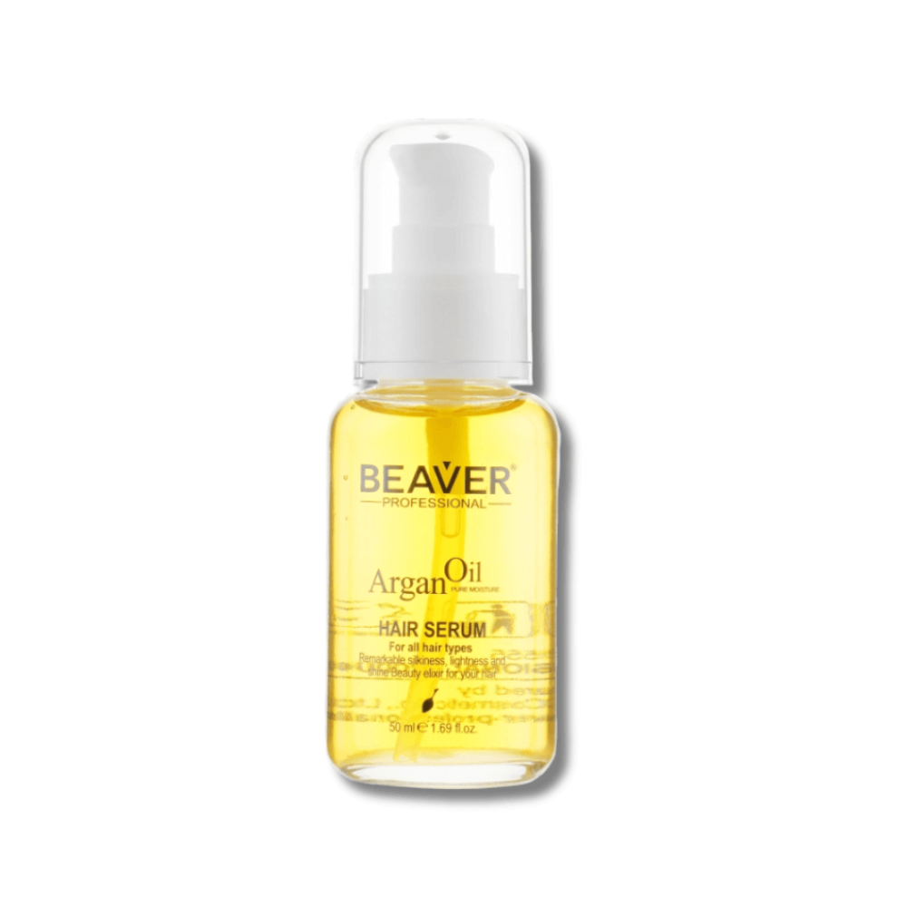 Поживна відновна сироватка з аргановим маслом - Beaver Professional Argan Oil Hair Serum фото