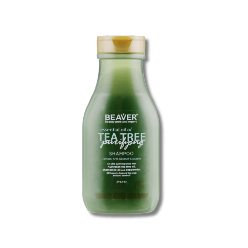 Шампунь для жирного волосся з олією чайного дерева - Beaver Professional Essential Oil of Tea Tree Shampoo фото