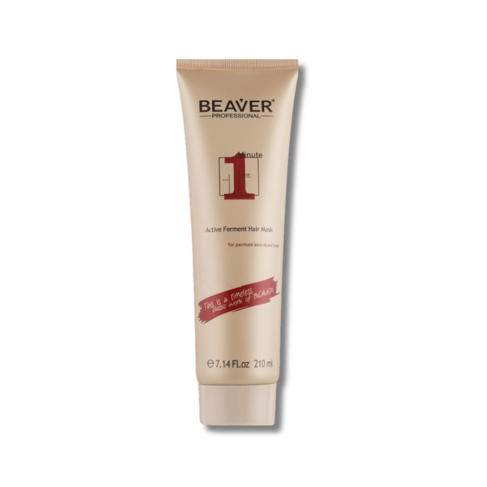 Зволожуюча експрес-маска для сухого та неслухняного волосся - Beaver Professional Active Ferment Hair Mask фото
