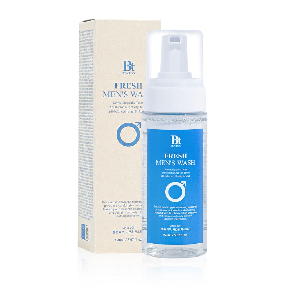 Освежающая пенка для интимной гигиены мужчин - Benton Fresh Men's Wash фото
