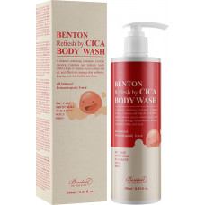 Гель для душа с центелой азиатской - Benton Refresh by Cica Body Wash 