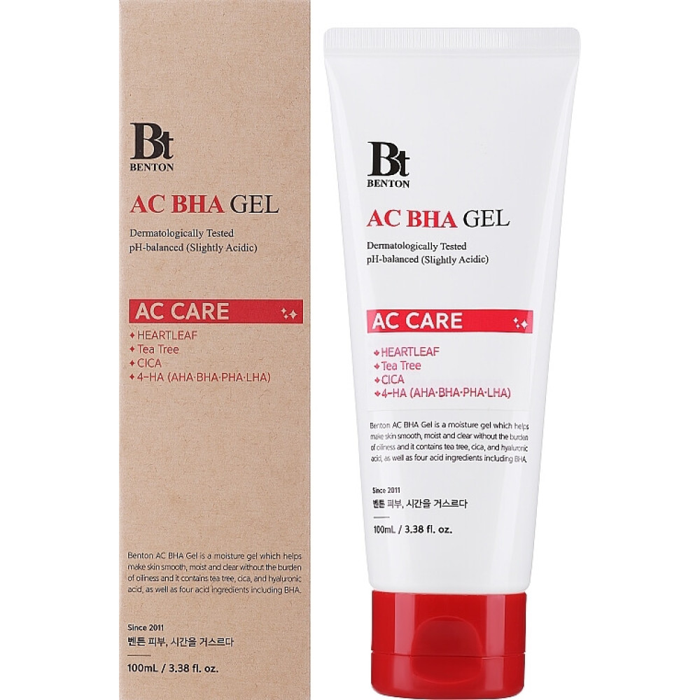 Гель для лица - Benton AC BHA Gel фото 4