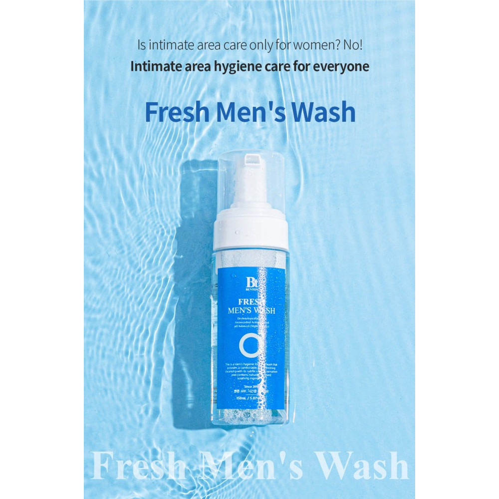 Освежающая пенка для интимной гигиены мужчин - Benton Fresh Men's Wash фото 3