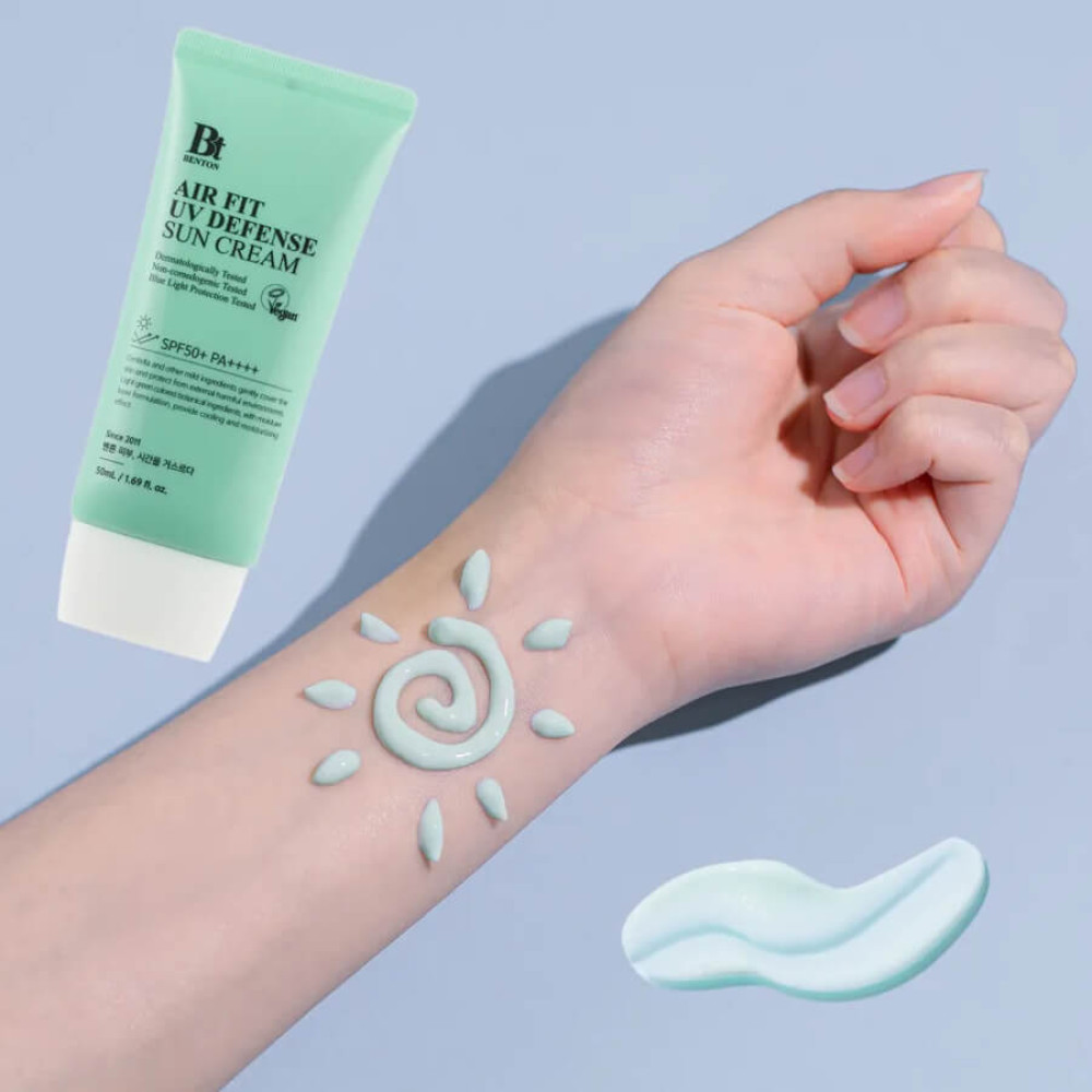 Солнцезащитный крем - Benton Air Fit UV defense Sun Cream SPF50+/PA++++ фото 4