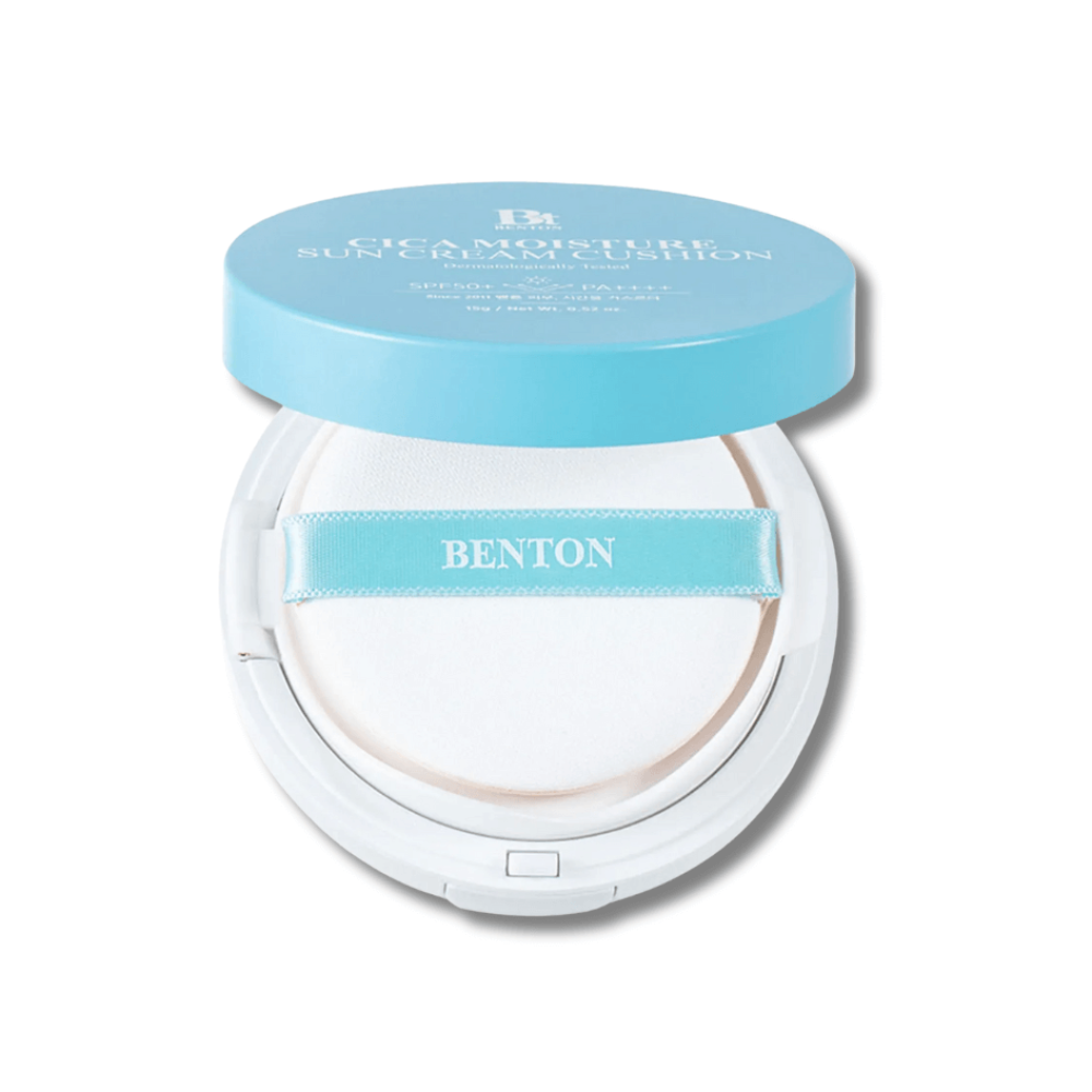 Солнцезащитный кушон с центелой - Benton Cica Moisture Sun Cream Cushion SPF50/PA++++ фото