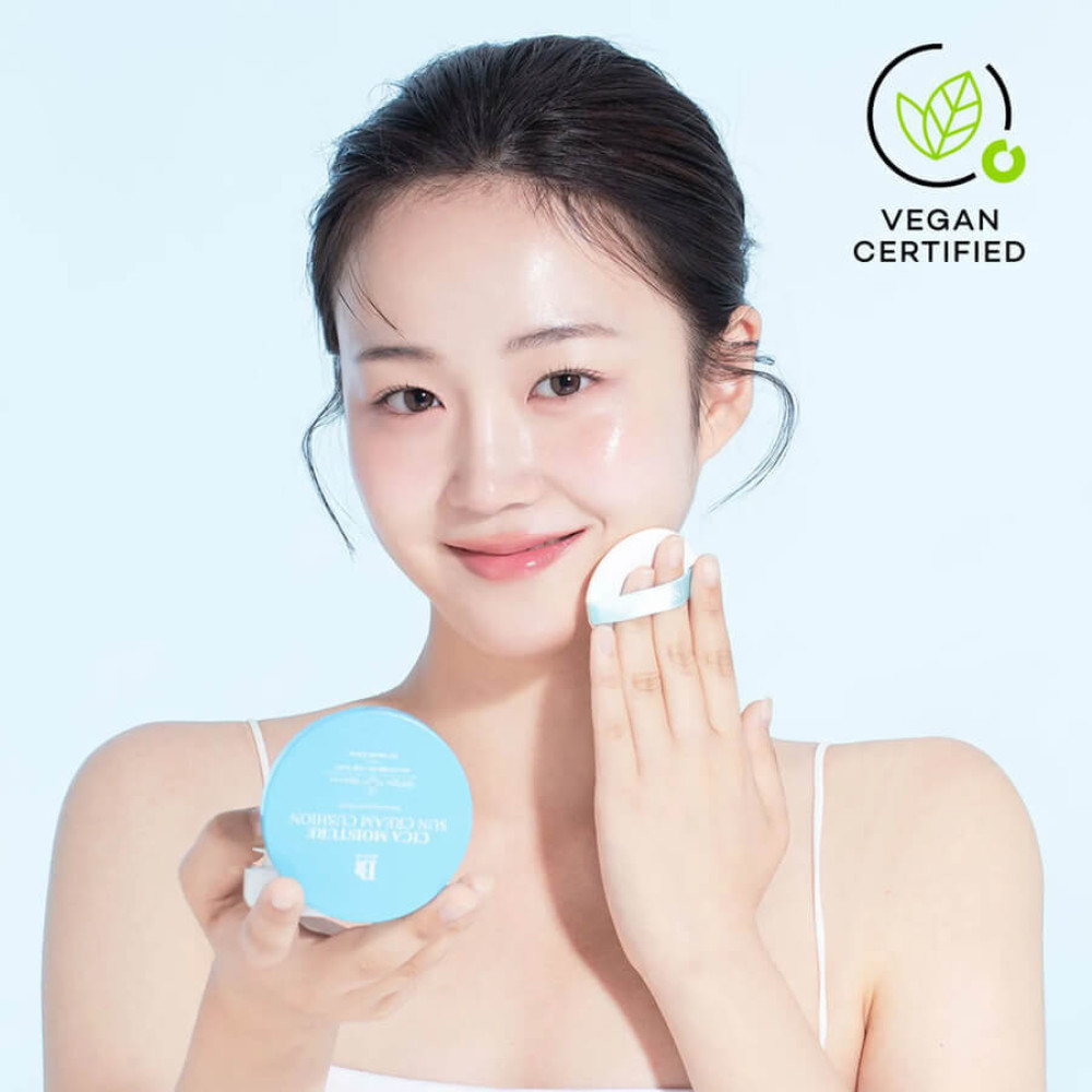 Солнцезащитный кушон с центелой - Benton Cica Moisture Sun Cream Cushion SPF50/PA++++ фото 4