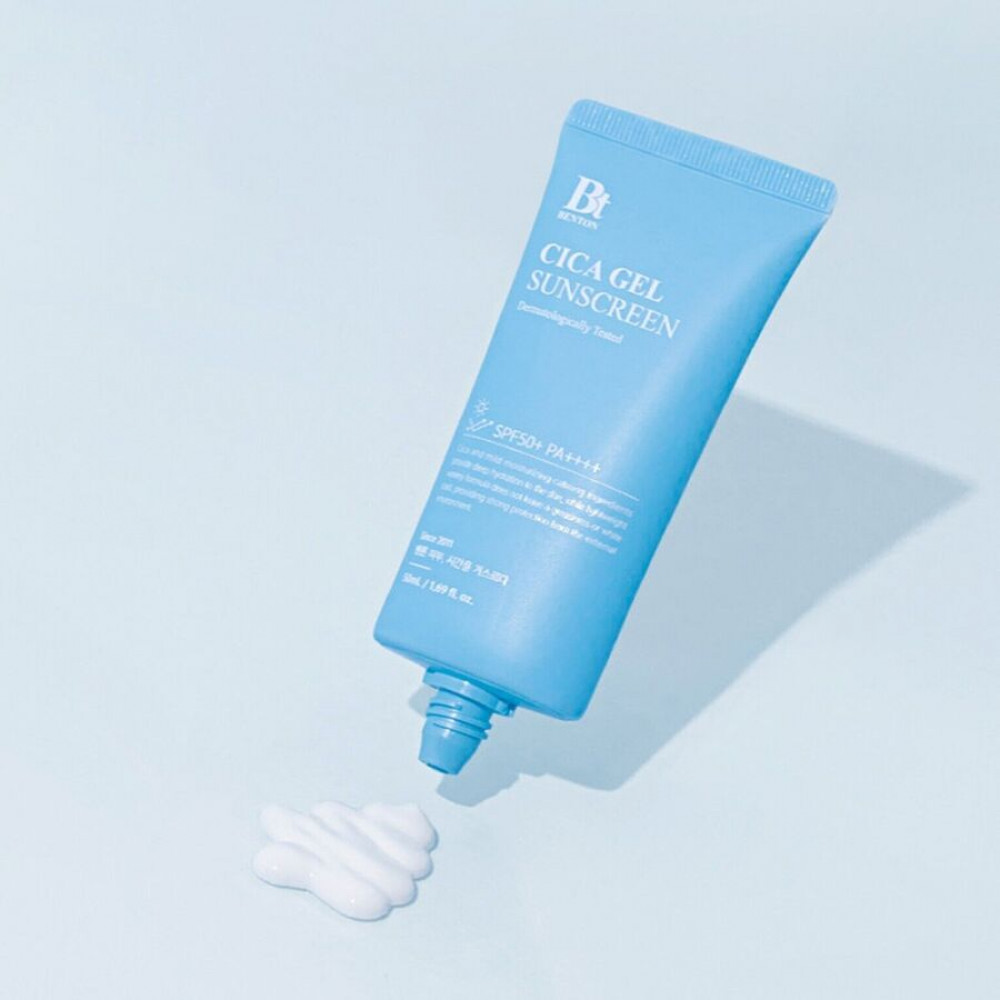Увлажняющая солнцезащитная крем-сыворотка - Benton CICA Gel Sunscreen Serum SPF50/PA++++ фото 2