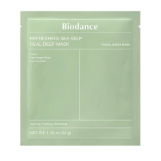 Гидрогелевая маска с морской ламинарией - Biodance Real Deep Mask Refreshing Sea Kelp 