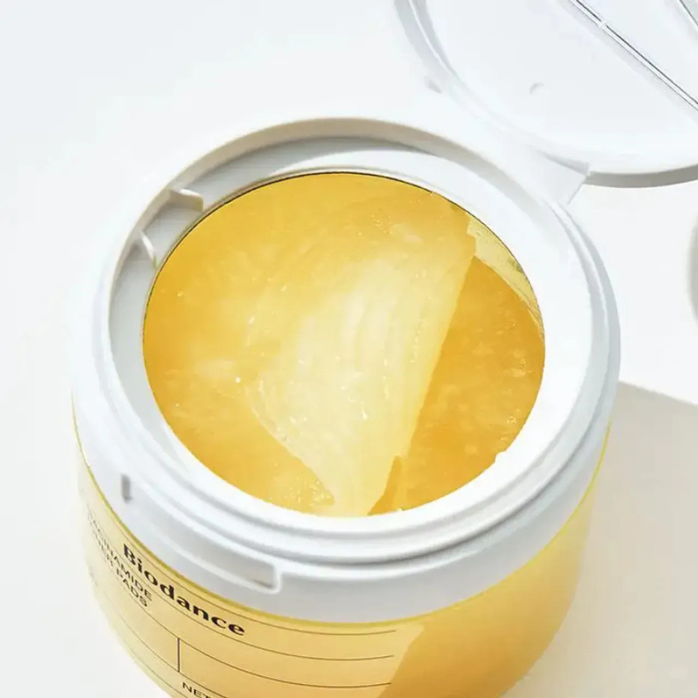 Гелевые пады для ровного тона - Biodance Vita Niacinamide Gel Toner Pad фото 4