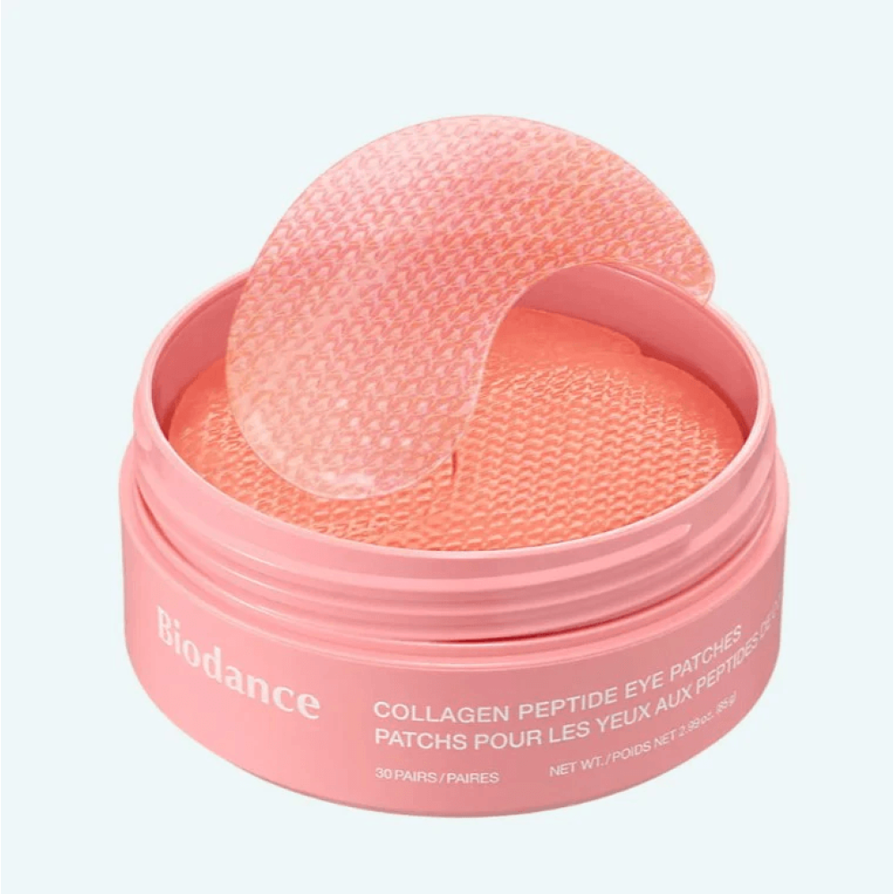 Гидрогелевые патчи для сияния и молодости кожи вокруг глаз - Biodance Collagen Peptide Eye Patches фото 2