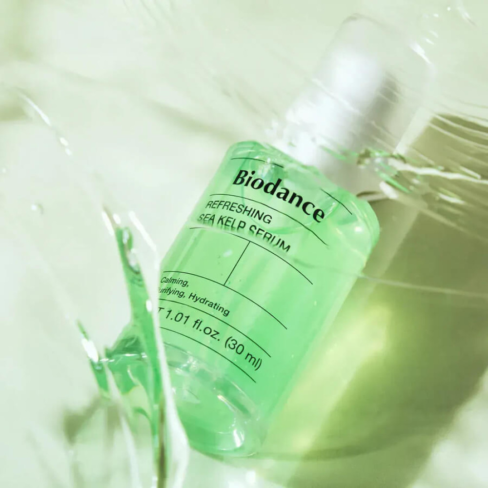 Освіжаюча сироватка з ламінарією - Biodance Refreshing Sea Kelp Serum фото 2