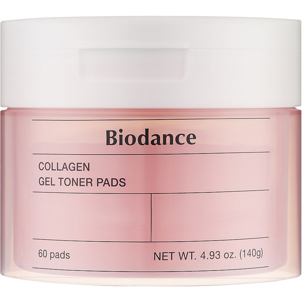 Зміцнюючі колагенові педи для обличчя - Biodance Collagen Gel Toner Pads фото 3
