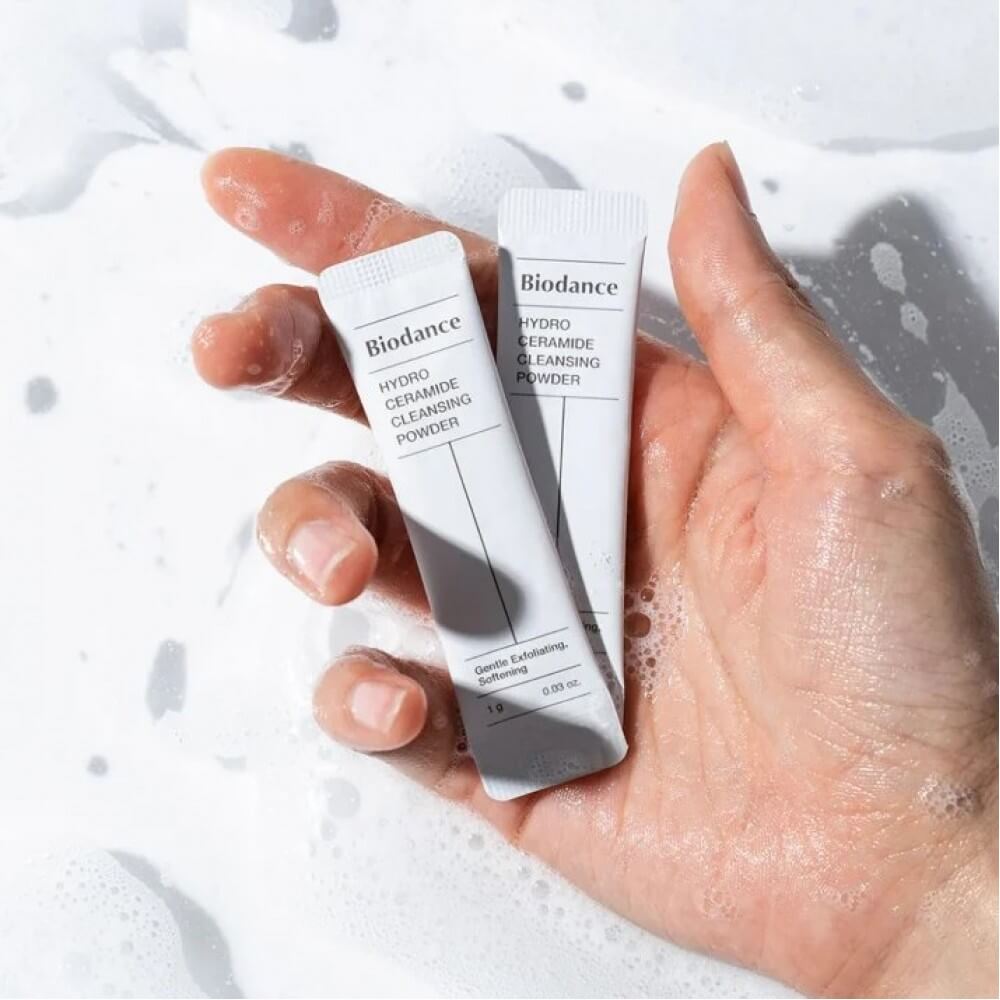 Увлажняющая энзимная пудра для лица - Biodance Hydro Ceramide Cleansing Powder фото 4