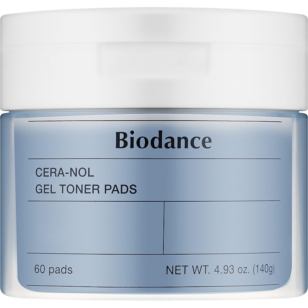 Зволожуючі заспокійливі педи гелеві для обличчя - Biodance Cera-nol Gel Toner Pads фото 2