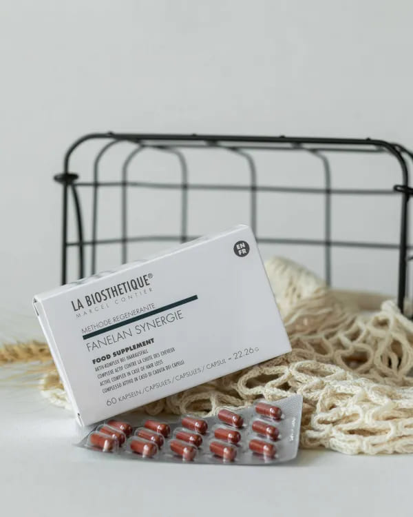 Топ 3 вітамінів для зростання волосся та проти сезонного випадіння La Biosthetique Bio-Fanelan Synergie