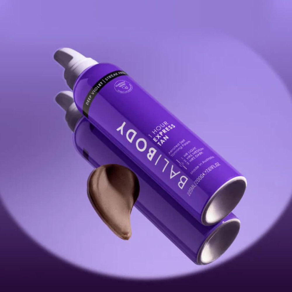 Экспресс-автозагар для тела - Bali Body 1 Hour Express Self Tan Deep Violet фото 2