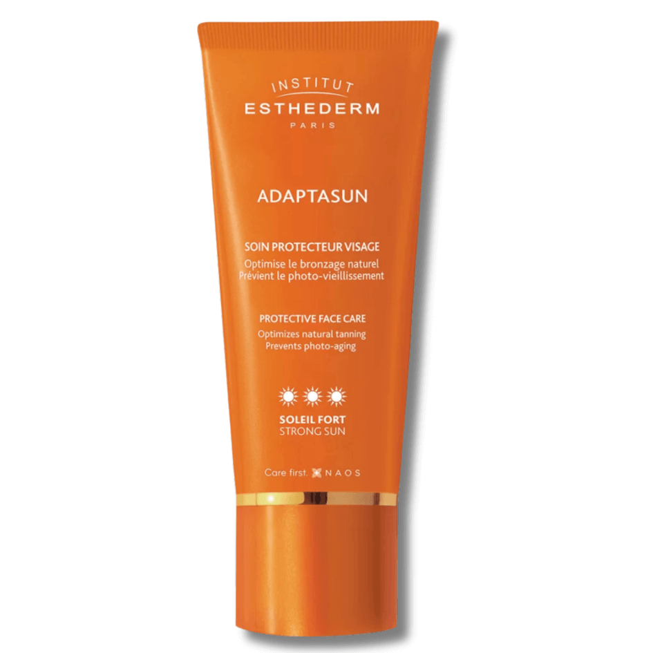 Як засмагати у солярії? Institut Esthederm Adaptasun Face Cream Moderate Sun (***)
