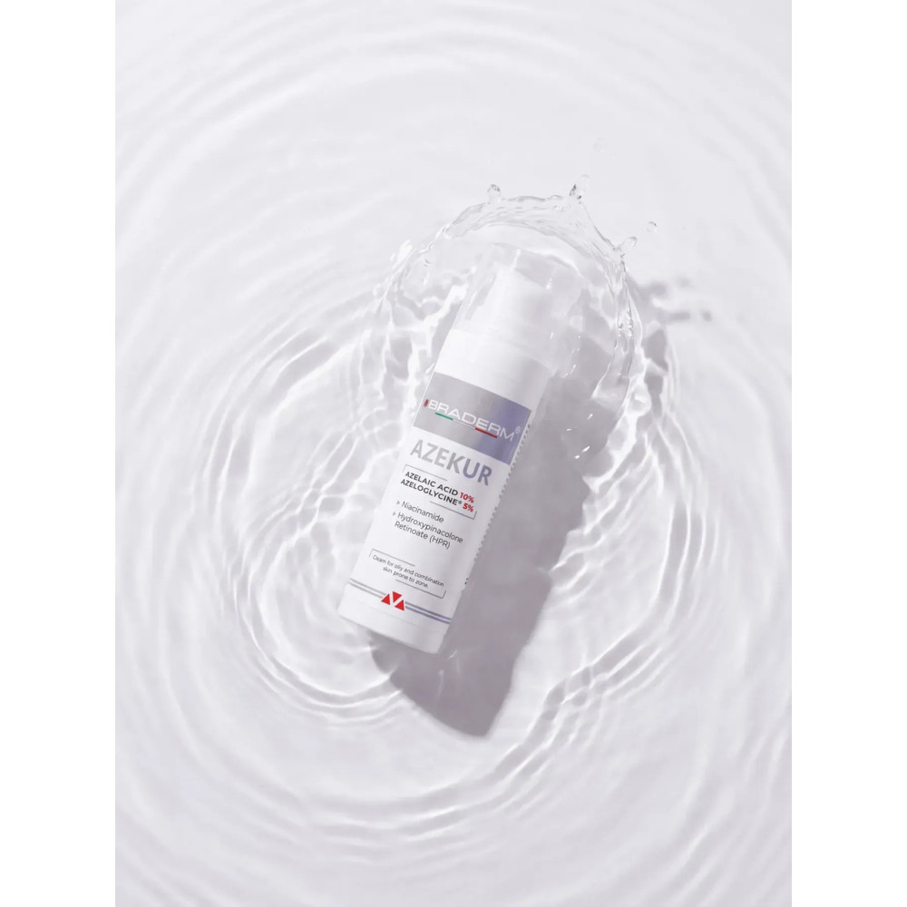 Крем для комплексного контролю акне та підтримки ремісії - Braderm Azekur Cream фото 4