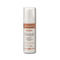 Крем для уменьшения красноты чувствительной кожи - Braderm Rosac Cream 