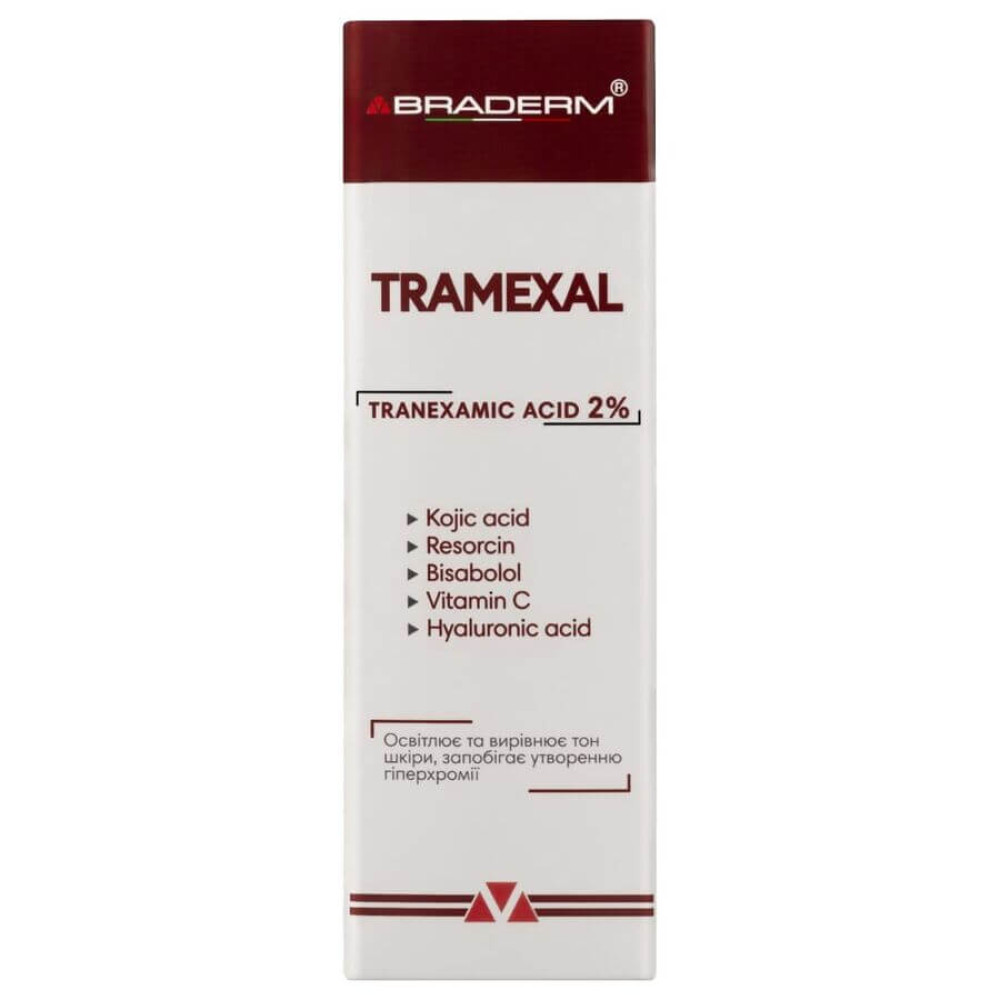 Осветляющий крем против пигментации - Braderm Tramexal Cream фото 3