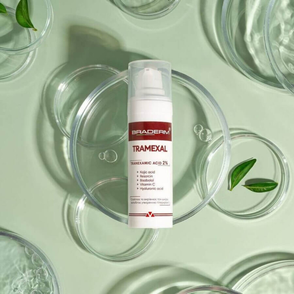 Осветляющий крем против пигментации - Braderm Tramexal Cream фото 2