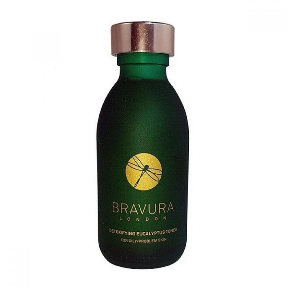 Тонер для лица - Bravura London Detoxifying Eucalyptus Astringent Toner 15% AHA/BHA фото