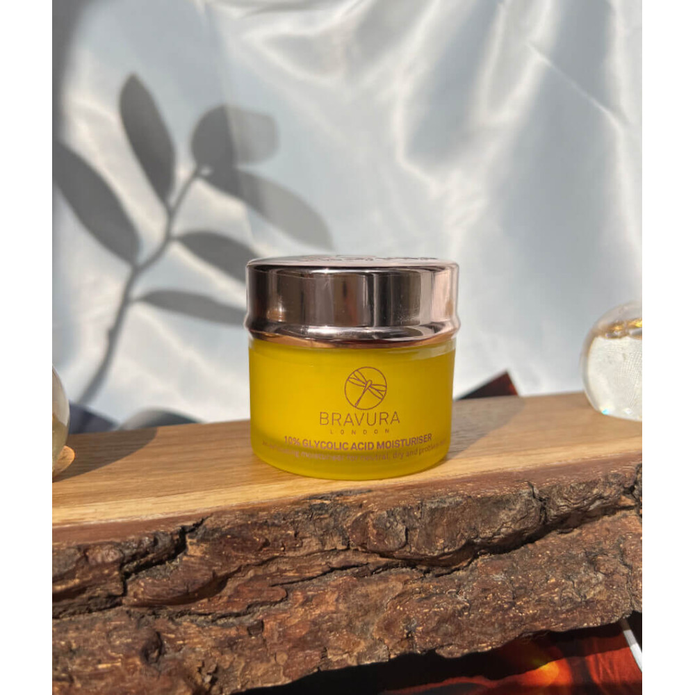 Ночной крем с гликолевой кислотой 10% - Bravura London Glycolic Acid 10% Moisturiser фото 3