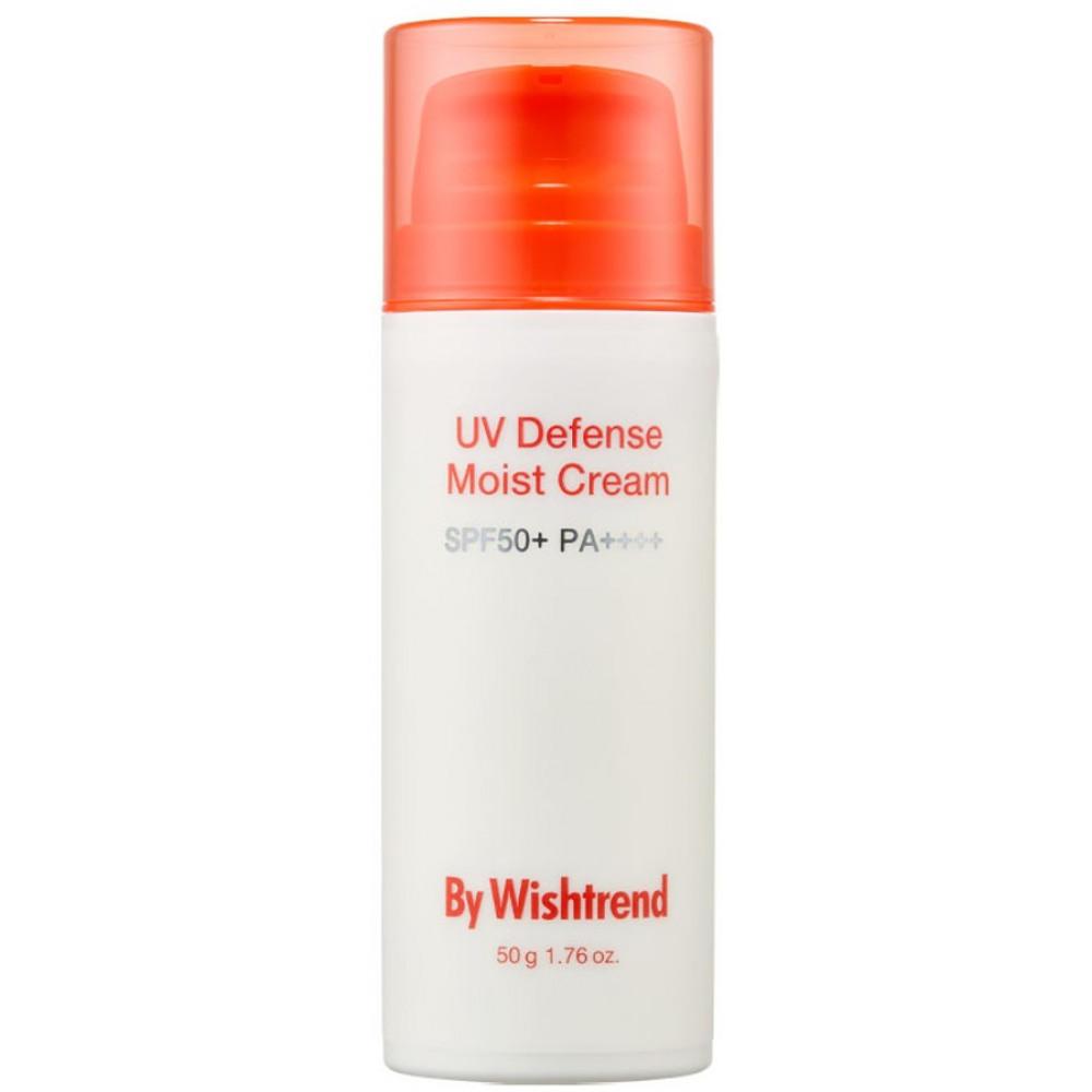 Увлажняющий солнцезащитный крем - By Wishtrend UV Defense Moist Cream SPF50+ PA++++ фото