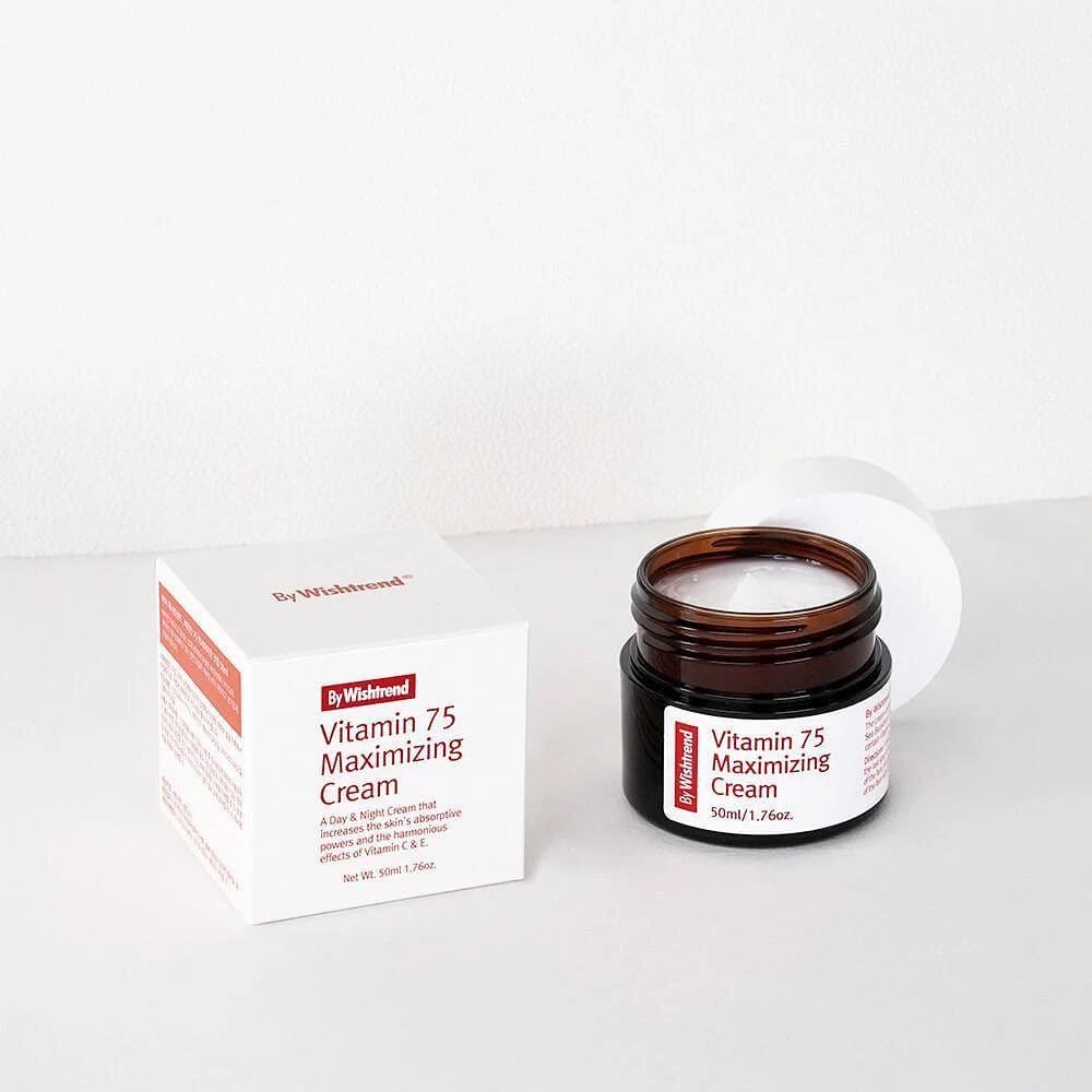 Крем для лица - By Wishtrend Vitamin 75 Maximizing Cream фото 4