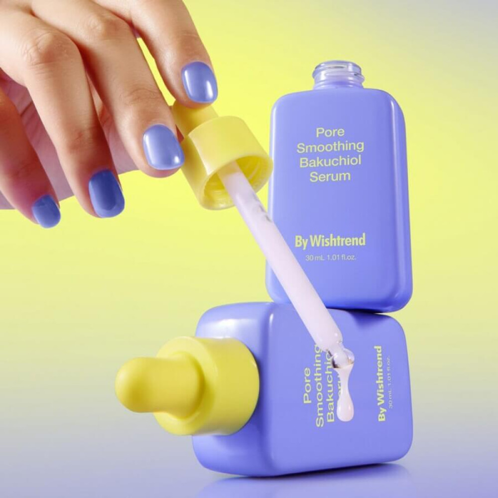 Сыворотка с бакучиолом - By Wishtrend Pore Smoothing Bakuchiol Serum фото 4