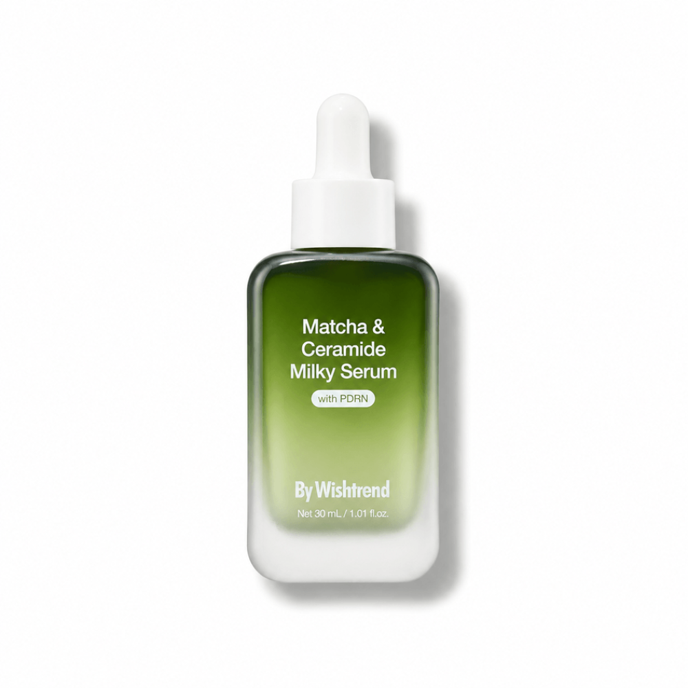Сыворотка с керамидами для кожи лица - By Wishtrend Matcha & Ceramide Milky Serum фото