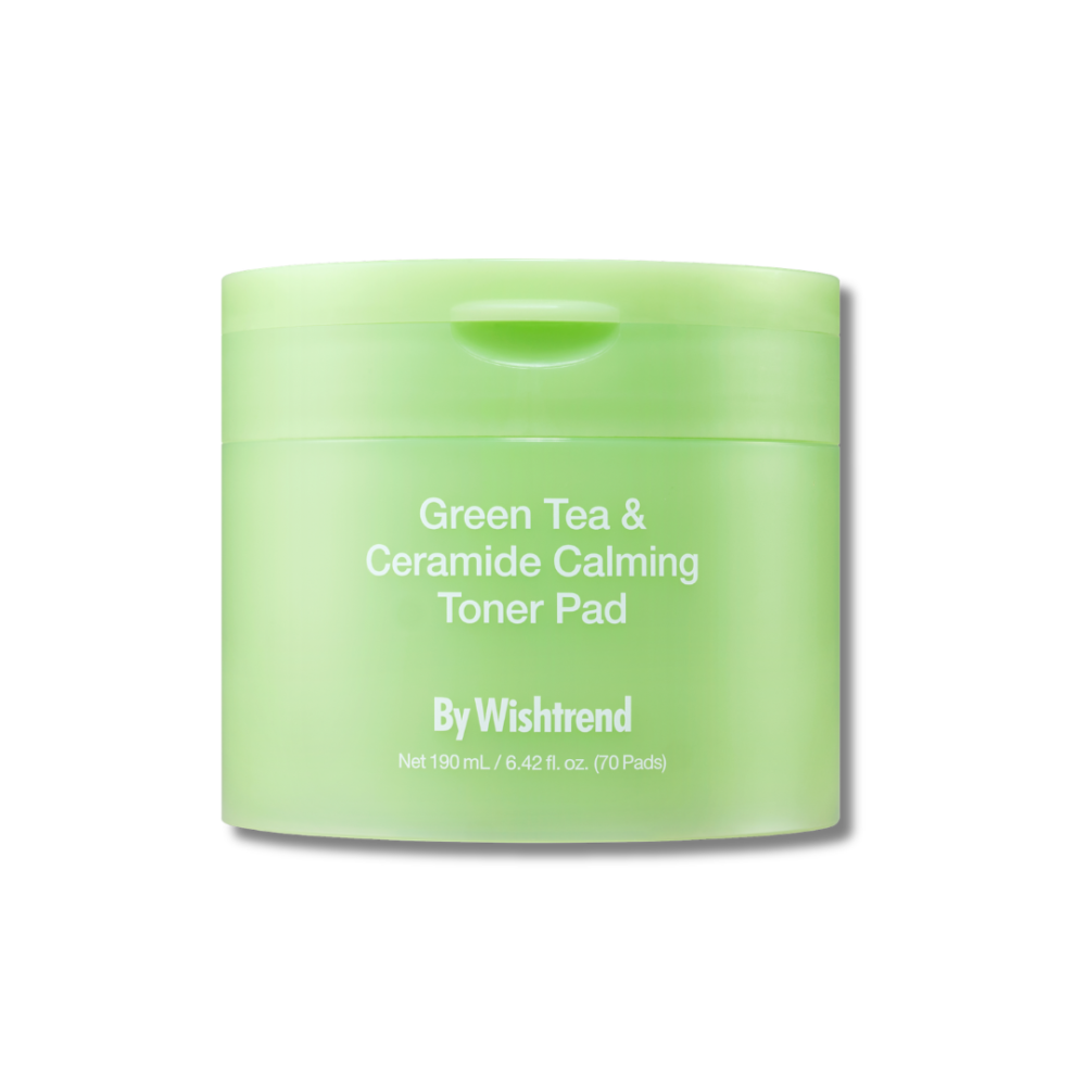 Успокаивающие тонер-пады - By Wishtrend Green Tea & Ceramide Calming Toner Pad фото