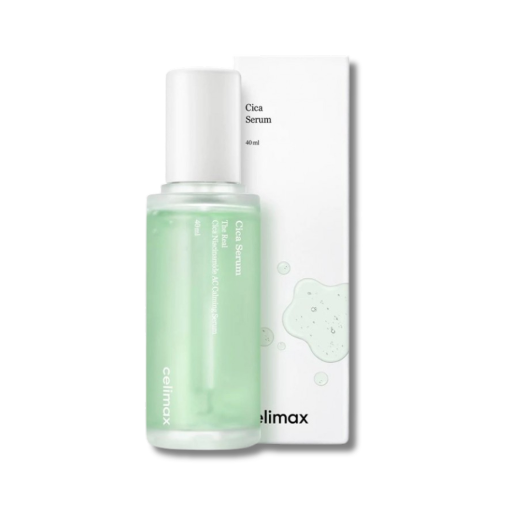 Успокаивающая сыворотка с центеллой и ниацинамидом - Celimax The Real Cica Niacinamide AC Calming Serum фото