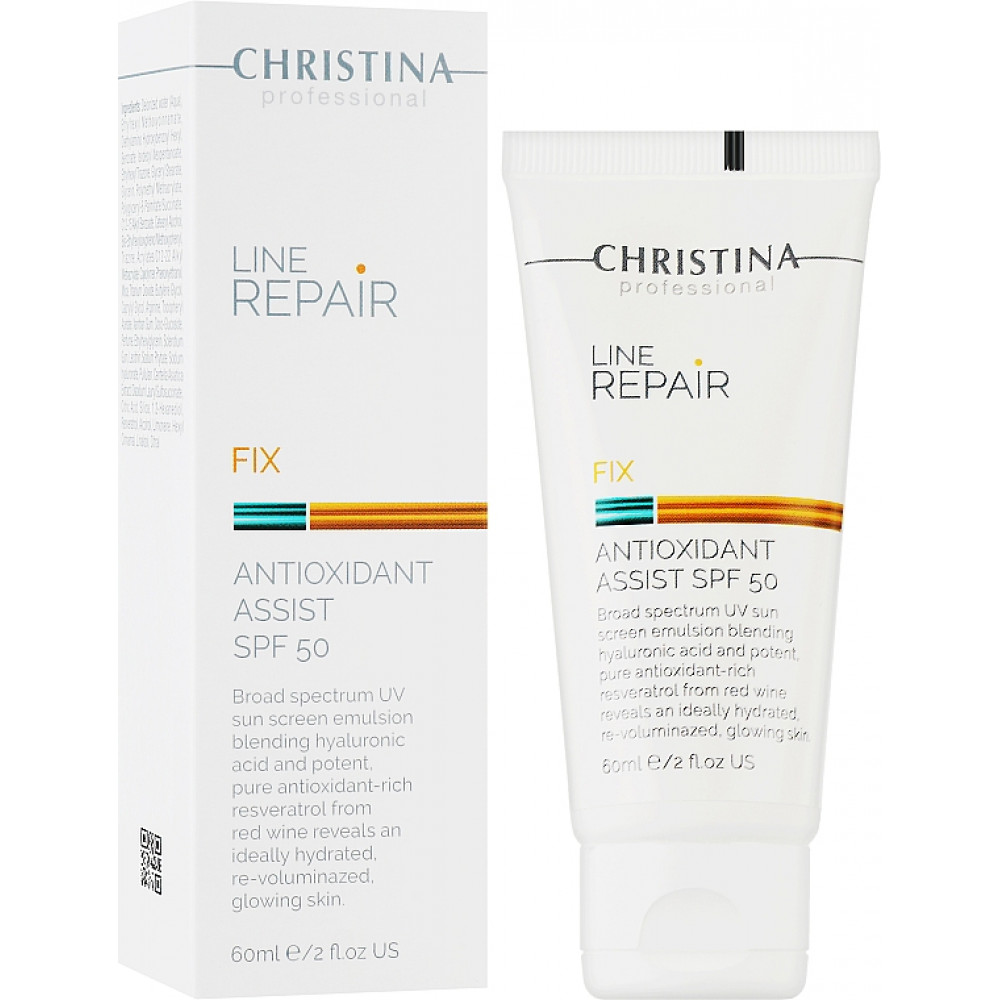 Антиоксидантный лосьон с SPF 50 для лица - Christina Line Repair Fix Antioxidant Assist SPF 50 фото