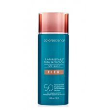 Солнцезащитный крем для лица с адаптивными пигментами - Colorescience Sunforgettable® Total Protection™ Face Shield Flex 