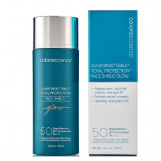 Солнцезащитный крем для лица SPF 50 "Сияние" - Colorescience Sunforgettable® Total Protection™ Face Shield Glow 