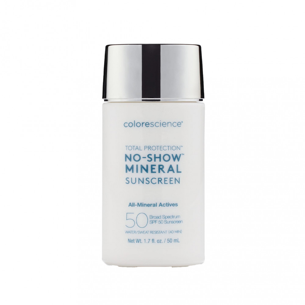 Прозрачный минеральный солнцезащитный флюид - Colorescience No-Show Mineral Sunscreen SPF 50 фото
