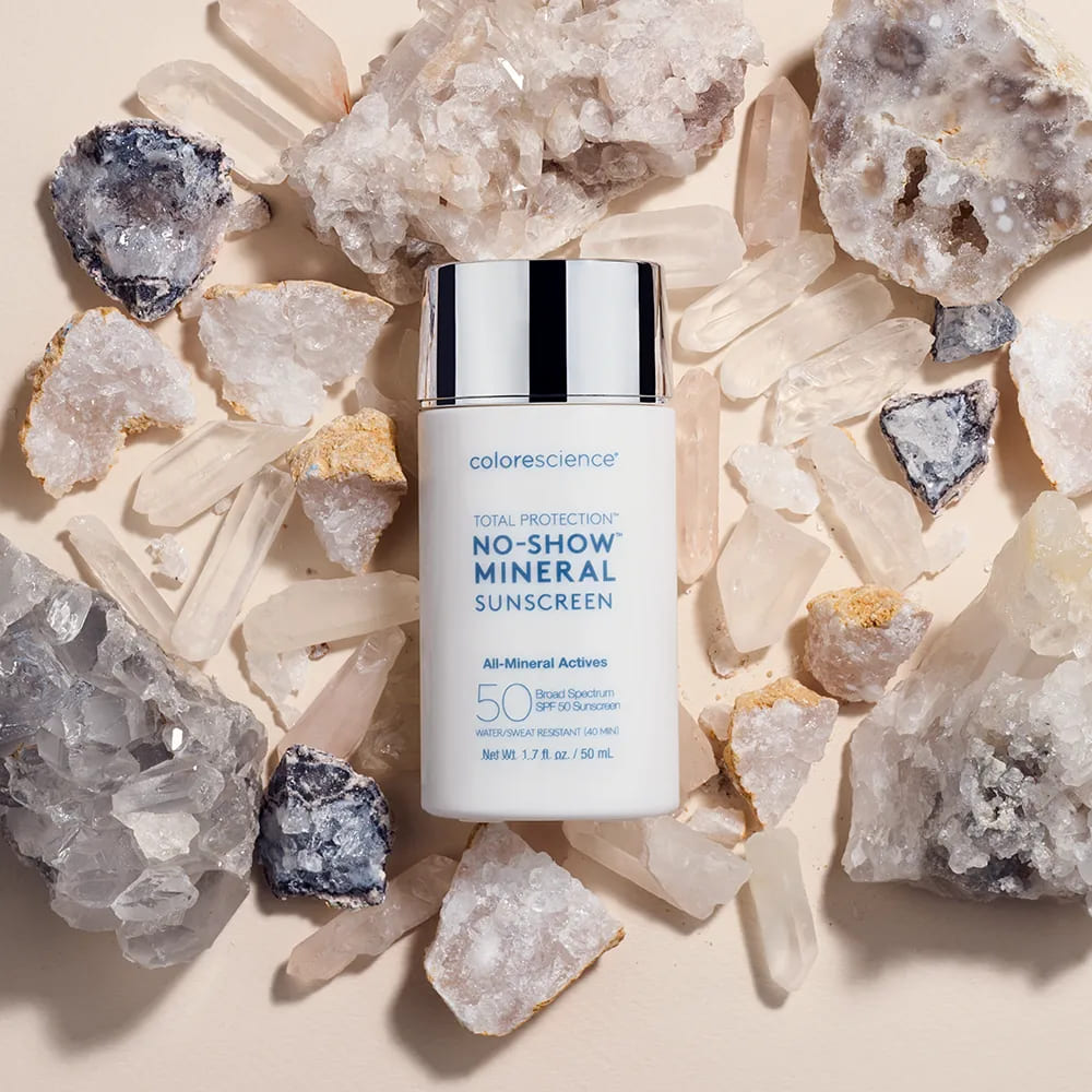 Прозрачный минеральный солнцезащитный флюид - Colorescience No-Show Mineral Sunscreen SPF 50 фото 4