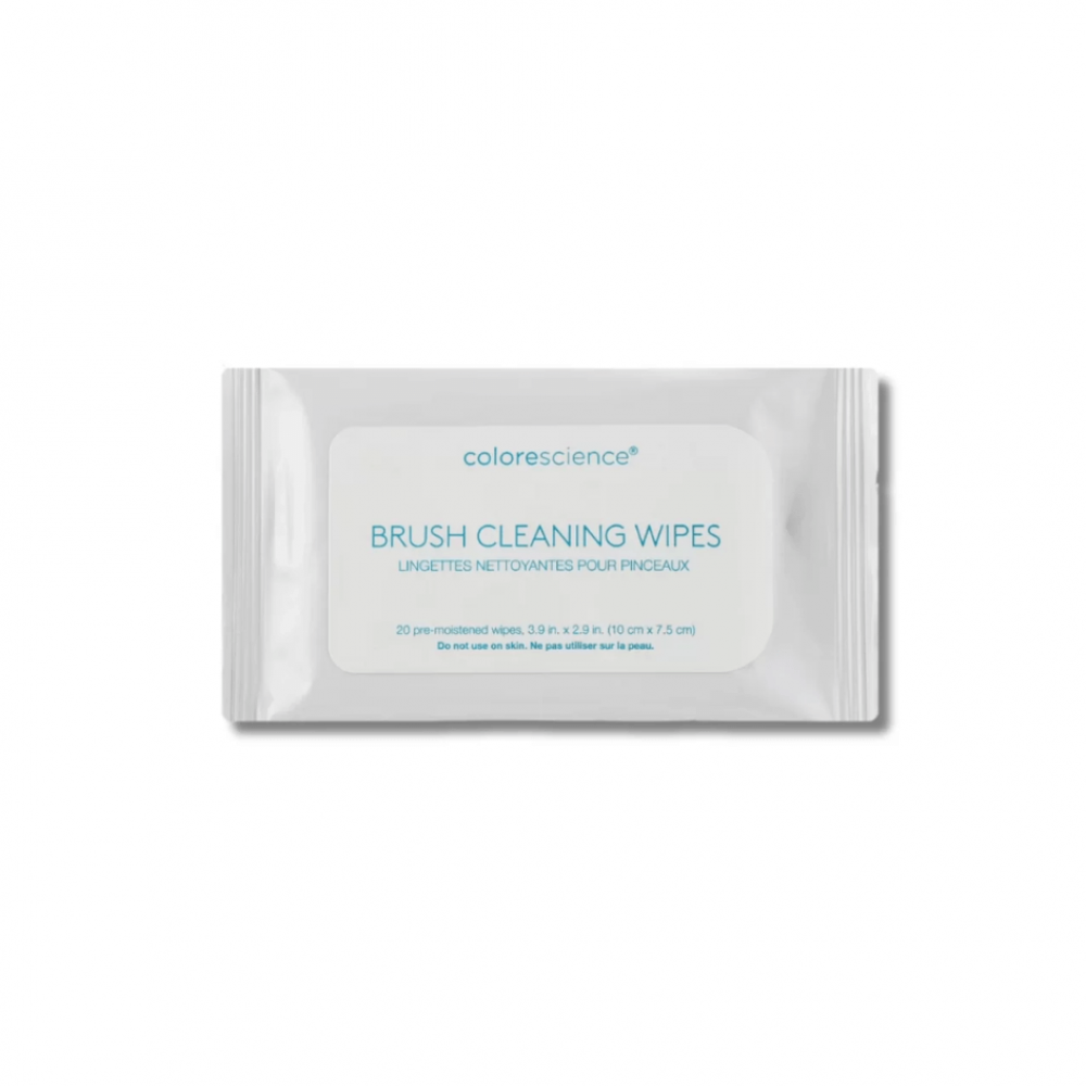 Салфетки для очистки кистей - Colorescience Brush Cleaning Wipes фото