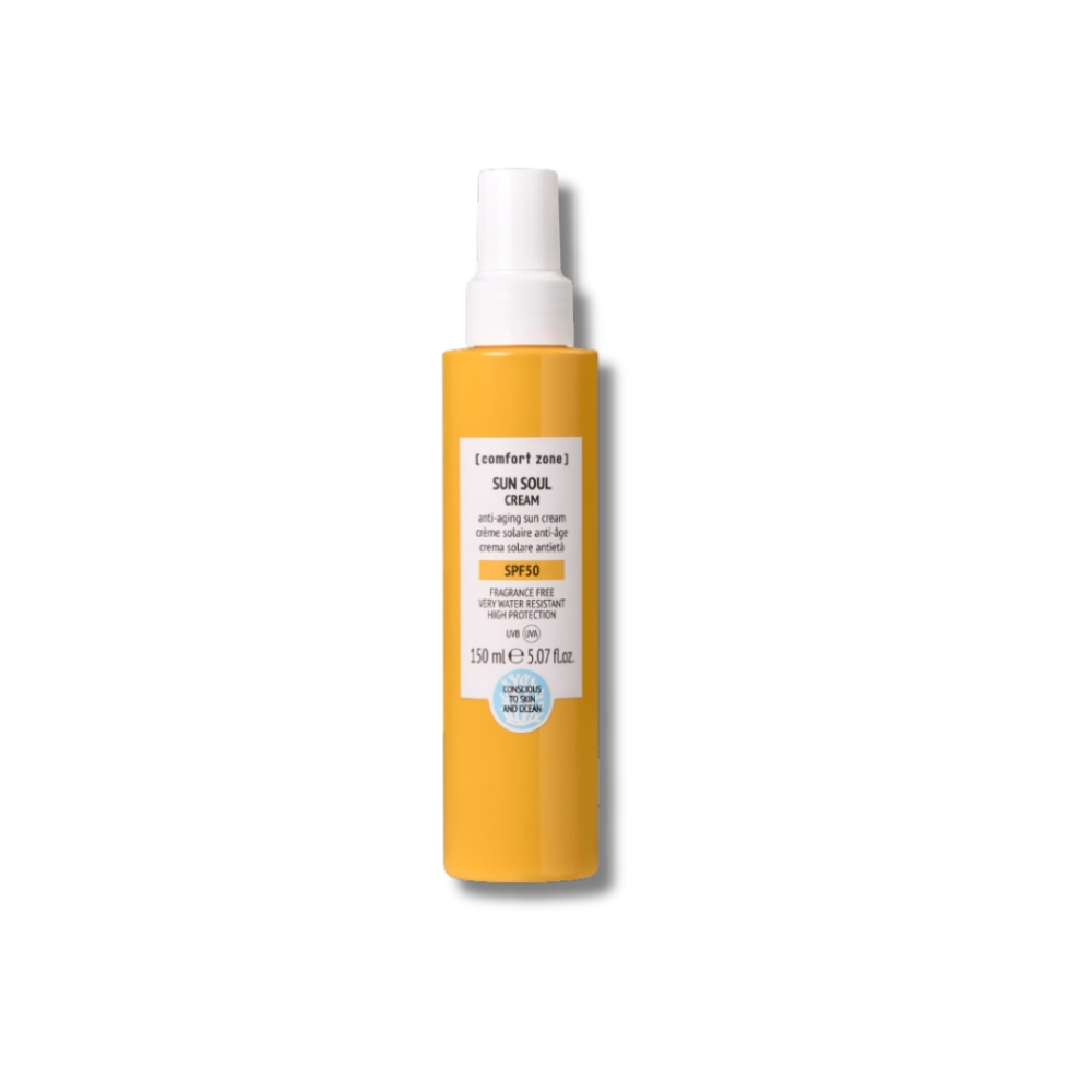 Антивозрастной водостойкий солнцезащитный крем - Comfort Zone Sun Soul Cream SPF50 фото