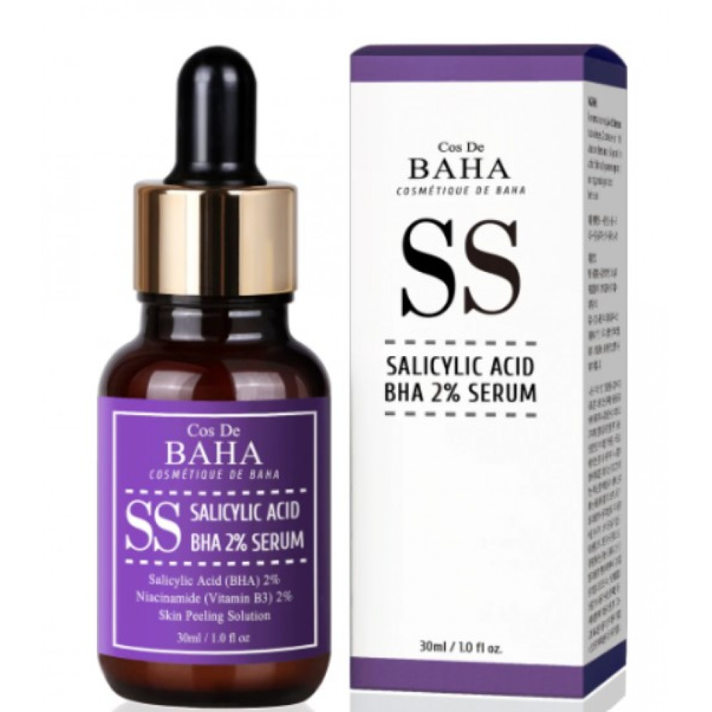 Сироватка для обличчя - Cos De Baha Salicylic Acid BHA 2% Serum SS  фото