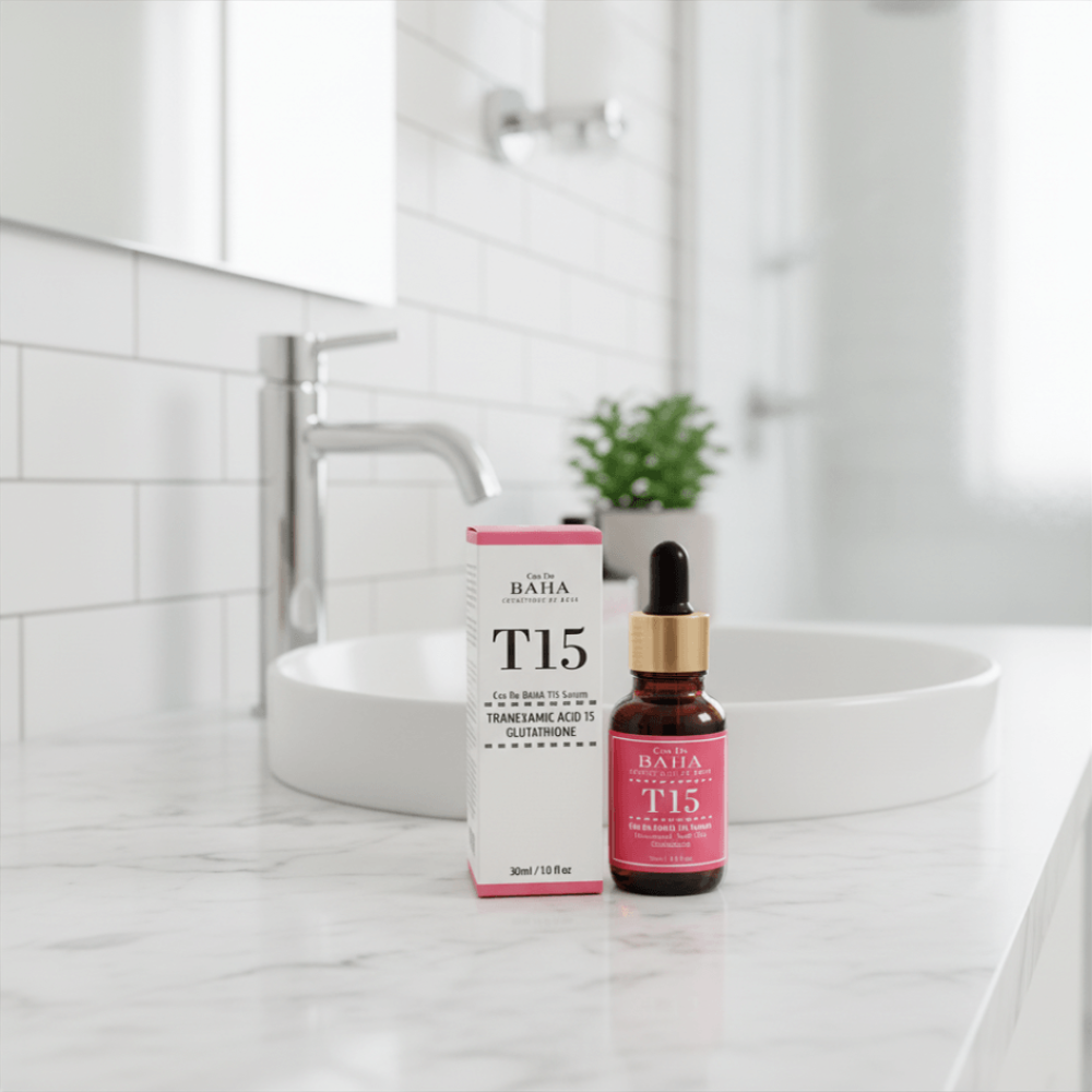 Осветляющая сыворотка с транексамовой кислотой 15% и глутатионом - Cos De Baha T15 Serum фото 2