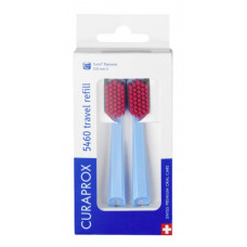 Набор сменных насадок для зубной щетки для путешествий - Curaprox Brush Heads CS 5460 Travel Refill 