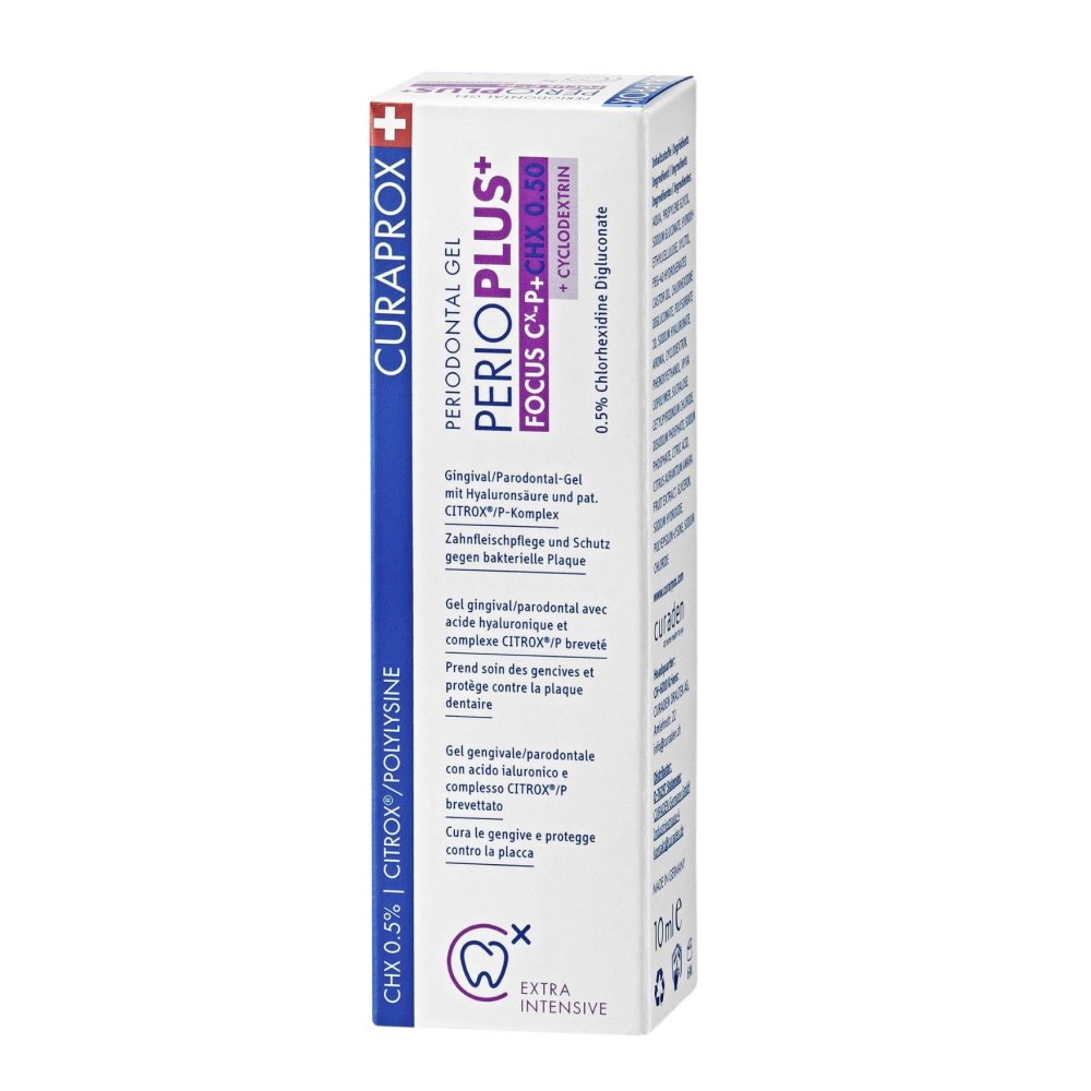 Гель для десен - Curaprox CHX 750 Perio Plus+ Focus  фото
