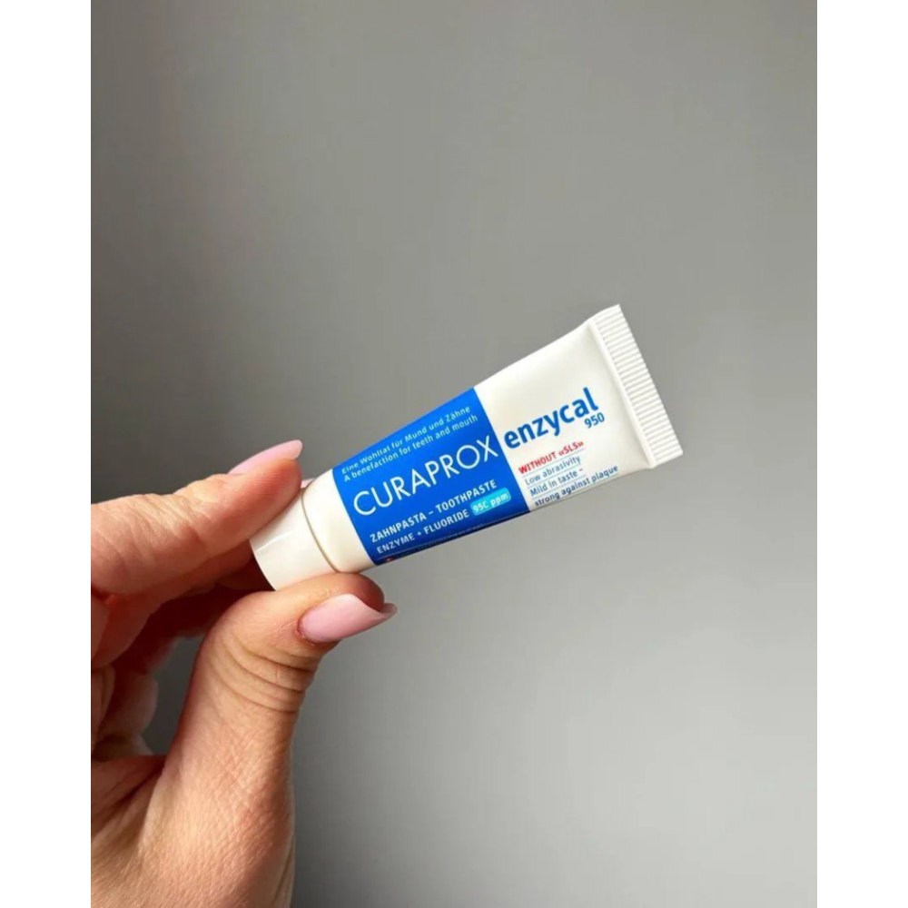 Зубная паста ферментная - Curaprox Enzycal 950 (10 ml) фото 2