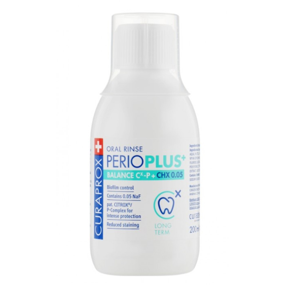 Ополіскувач для ротової порожнини - Curaprox CHX 205 Balance Perio Plus+	 фото 3