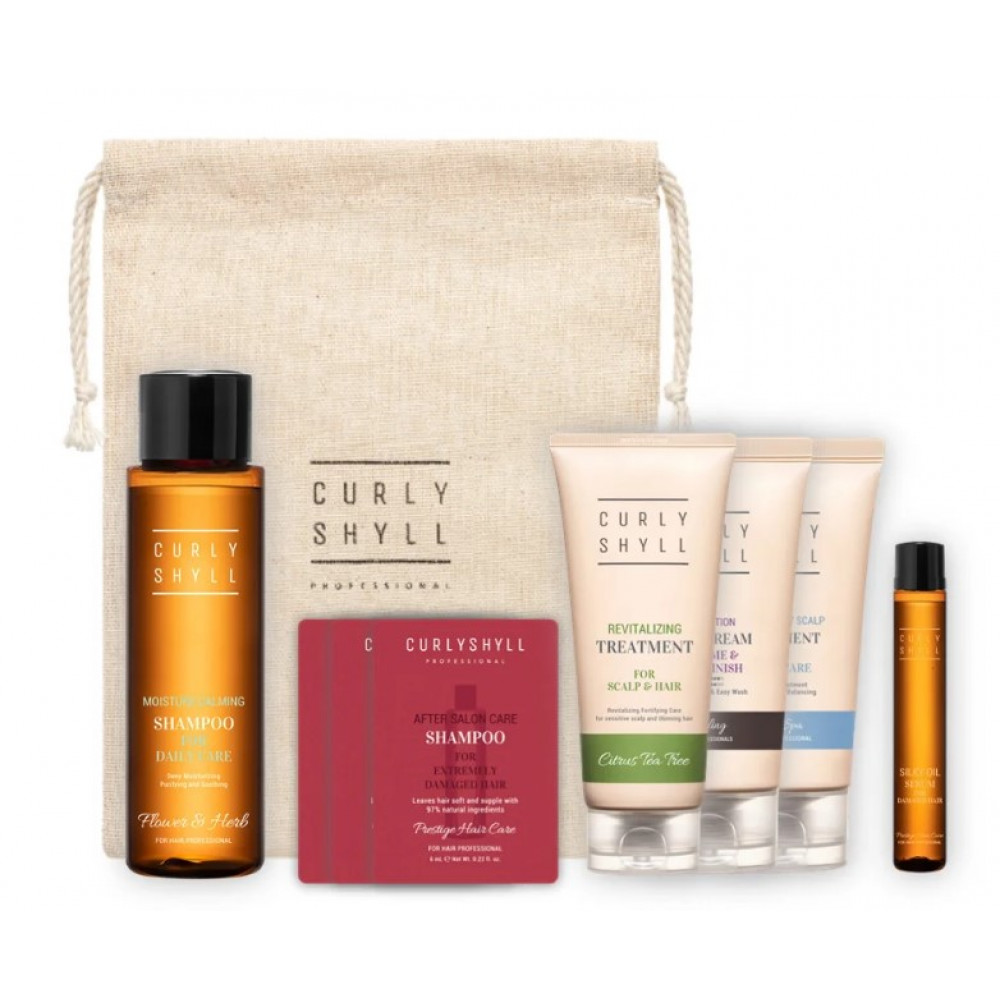 Набор миниатюр - Curly Shyll Deluxe Travel Kit фото