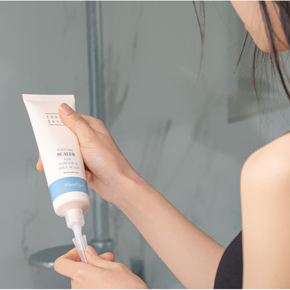 Пілінг для очищення жирної шкіри голови - Curly Shyll Purifying Scaler for Normal and Oily Scalps фото 3