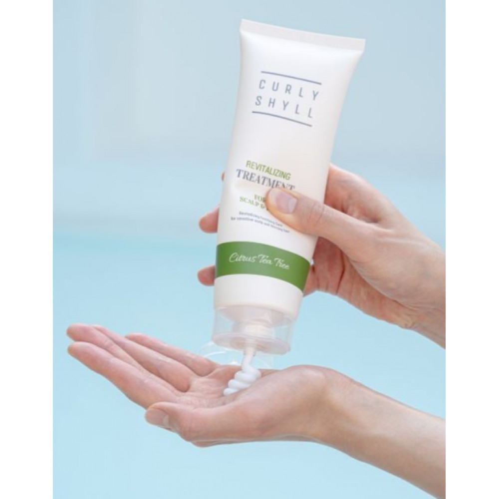 Ревитализирующая маска для кожи головы и волос - Curly Shyll Revitalizing Treatment  фото 2