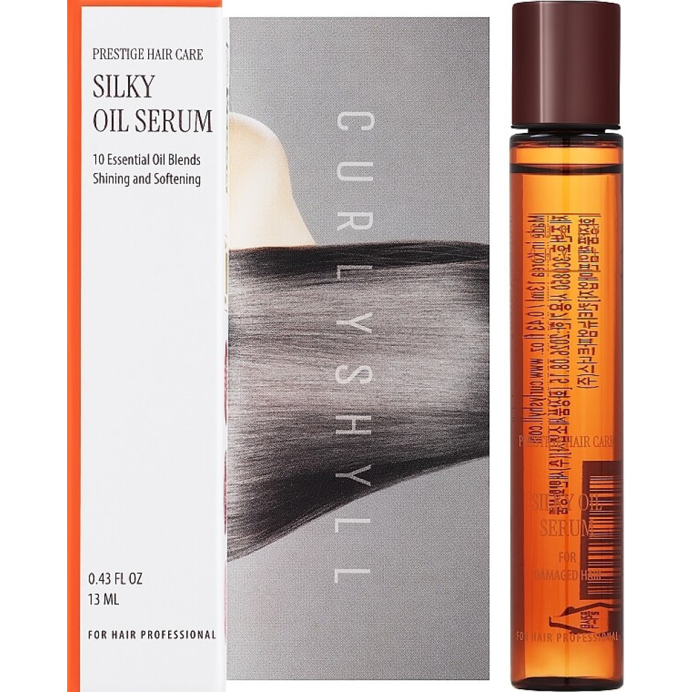 Сыворотка с протеинами шелка - Curly Shyll Silky Oil Serum фото 2